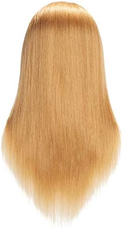 Hairingrid Mannequin Head 20"-22" 100% Human Hair Training Manikin Head - Image 5