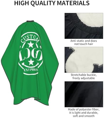 Custom Barber Cape Customized Haircut Capes Logo Text Photo Salon Hairdressing Apron for Home and Barbershop - Image 6