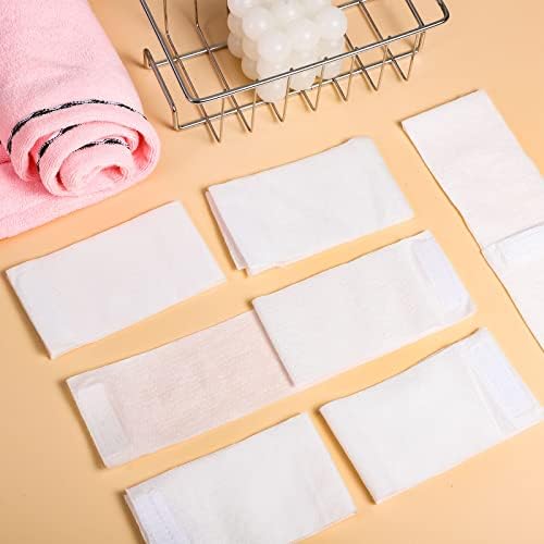 Pimoys 30 Pcs Disposable Spa Headbands, Nonwoven Stretch Facial Wrap - Image 2