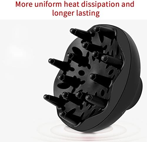 Hair Diffuser Attachment, Hair Dryer Diffuser Attachment for Curly Wavy HairStyling, Quick Drying Fits Blow Dryer Diameter 1.57inch-1.96inch - Image 7