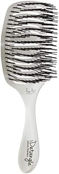 Olivia Garden iDetangle Brush for Wet and Dry Hair - Detangler Brush for Women and Men - Adjusts Tension by Hair Type - For Curly, Wavy or Straight - Flexible Vented Head by Unknown