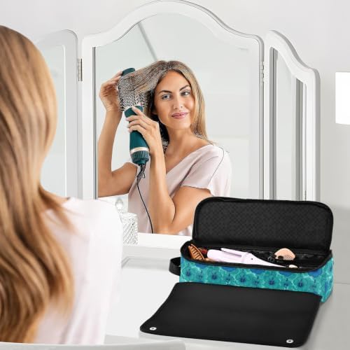 Yuiboo Hot Hair Tool Storage Bag with Heat Resistant Mat - Image 6