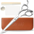 Hair Cutting Scissors Professional Barber Shears, Hairdresser Scissor Made Of Stainless Steel For Hairdressing Salon and Home Use Extremely Very Sharp Ergonomic Design by Silksnip