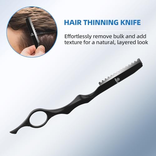 ETHTXE Professional Hair Cutting Scissors Kit, 6.5" Barber Cutting Shears - Image 4