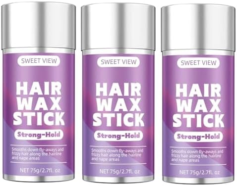 SWEET VIEW 3PCS Hair Wax Stick by SWEETVIEW