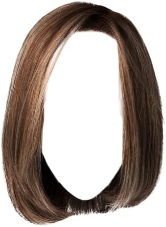Raquel Welch Longing For London Luxurious Mid-Length Bob Cut Wig, Black Label Human Hair Collection by Hairuwear, Average Cap, RH25/27SS Shaded Butterscotch by Unknown