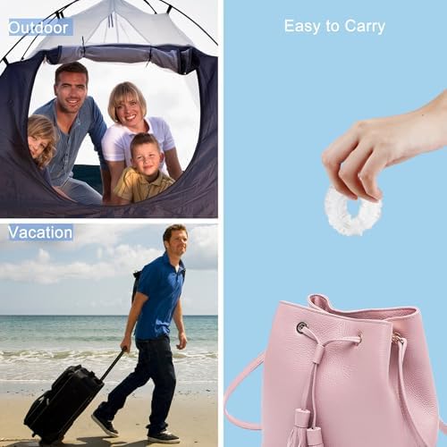 150 PCS Upgrade Disposable Shower Caps. Ceizioes Waterproof Hair Bath Caps. Thickening Shower Cap for Women Kids Girls. Hotel and Hair Salon. Travel Spa. Home Use Beauty Salon - Image 7