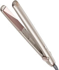 TYMO Flat Iron Hair Straightener and Curler 2 in 1 with 10s Fast Heating, 1 Inch Professional Titanium Straightening Curling Iron with 32 Adjustable Temp and Automatic Shut Off, Champagne by TYMOFashionTech