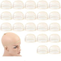 YANTAISIYU 20 Pcs HD Wig Cap for Women Ultra-thin Invisible Breathable Wig Cap Stretchy Nylon Stocking Wig Caps for Lace Front Wig by YANTAISIYU