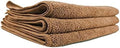 Chemical Guys MIC34403 Workhorse Professional Microfiber Towel, Tan (Safe for Car Wash, Home Cleaning & Pet Drying Cloths) 16" x 16", Pack of 3 by ChemicalGuys