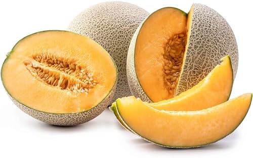 50 Hale's Best Cantaloupe Seeds for Planting - Sweet Aromatic Heirloom, Non-GMO, USA Grown by RDR Seeds by RDRSeeds