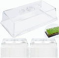 15 Pcs 4'' Tall Sturdy Humidity Domes,Taller and Thicker 1020 Humidity Dome by Unknown