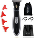 Supreme Trimmer T Shaper | Professional Barber Trimmer Hair Clippers for Men (90 Min Run Time) Cordless Hair Trimmer Zero Gapped Liner Beard Trimmer | ST5210 Silver by SupremeTrimmer