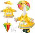 DECOHS 3 Pcs Raincoat Porch Goose Outfits, Summer Lawn Goose Statue Cloth by DECOHS