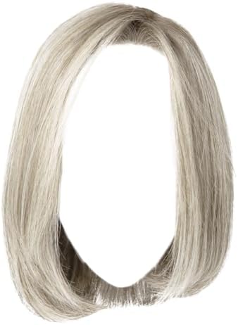 Raquel Welch Longing For London Luxurious Mid-Length Bob Cut Wig, Black Label Human Hair Collection by Hairuwear, Average Cap, RH12 23 Coconut Cream by Unknown