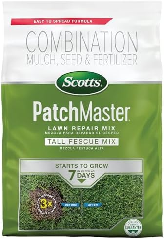 Scotts PatchMaster Lawn Repair Mix Tall Fescue Mix, 10 lbs. by Unknown