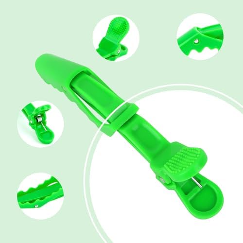 Ondder 24 Pcs Light Green Large Alligator Hair Clips for Styling, Sectioning, Big Pro Salon Gator Hair Clips for Hair Coloring Cutting, Accessories for Women Men Girls - Image 4