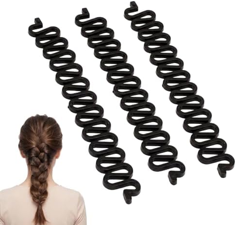 3 Pack Spiral French Braid Hair Braiding Tools for Women by Unknown