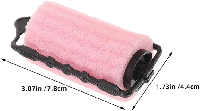 VICASKY 6pcs Large Soft Foam Hair Curlers - Sleep-Friendly Heatless Overnight Hair Rollers for Women, Natural Effortless Curls & Time-Saving Styling​ - Image 5