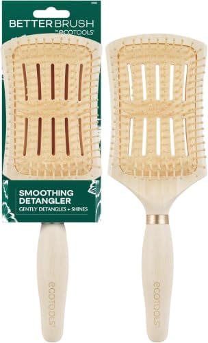EcoTools Better Brush Smooth Paddle Brush, 1 Count (Pack of 12) by EcoTools