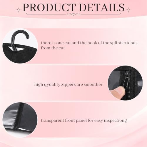 12PCS Wig Storage Bags with Hanger - Image 3
