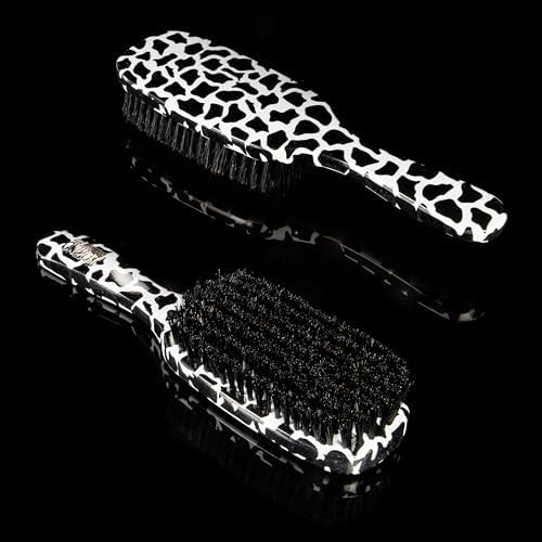 Torino Pro Wave Brush #261 7 Row Soft bristles Shower brush -100% Pure Boar Bristles - Great for laying down your 360 Waves - Image 6