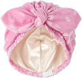 Ababalaya Satin Lined Beanies for Women Chemo Headwear Sleep Cap by Ababalaya
