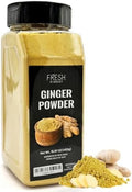 Fresh Finest Ginger Powder - 15.97oz (453G) - Pure Ground Ginger Root for Culinary & Health Benefits, Packed in a Premium Container by FreshFinest
