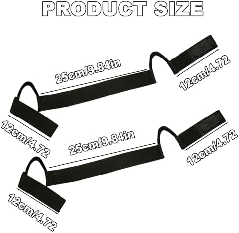 HINGTAI 2Pcs Lace Band Black Double-Sided Velvet C-Shaped Ear Painless Wig Bangs, Soft Painless Wig Band with Ear Cut Outs Tools, Comfortable Earless Melting Band Supplies - Image 2