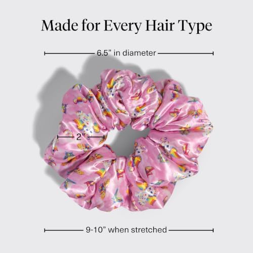 Lisa Frank x Kitsch Pillow Satin Scrunchies for Women - 2pcs - Image 7