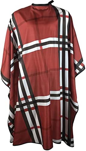 Pelocapa Haircut Barber Cape for Men Professional Salon Cape with Snap Hairdresser Cape for Hair Cutting Styling - 63”× 56” by Pelocapa