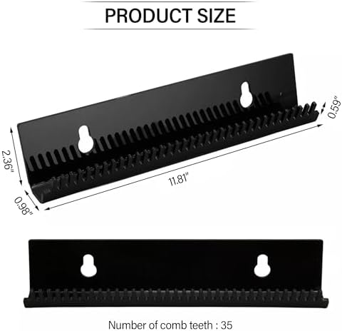 Hair Extension Holder Braiding Hair Rack Hair Extension Hanger Hair Holder Weft Holder w/2 Suction Cups Designed to Securely Hold Extra Wide Wefts While You Wash, Color, Style & Store - Image 2