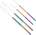 4 Pcs Hair Extension Loop Tool Needle Threader Micro Links Hair Kit by Unknown