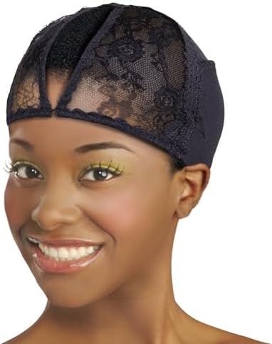DONNA Natural Straight Part Mesh U Part Wig Cap - Premium Hair Accessories, Breathable Wig Cap Design, Ideal Hair Bonnet for Sleeping, Enhances Comfort and Style, Perfect Fit 1PC - Image 2