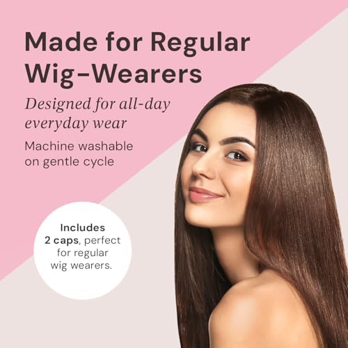 Milano Collection GripCap All in One WiGrip Comfort Band & Wig Cap in Brown - Image 6