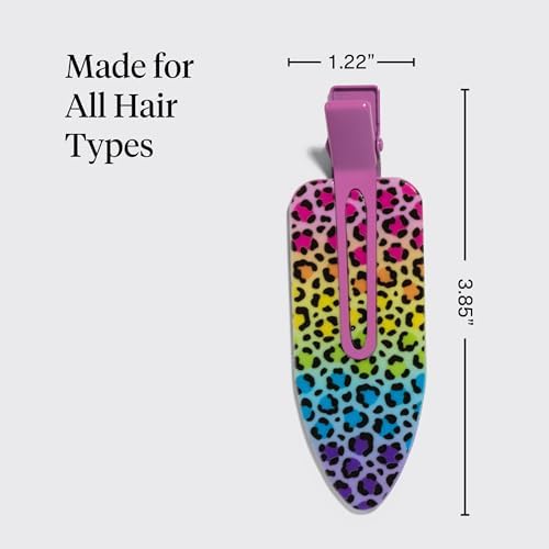 Lisa Frank x Kitsch XL Creaseless Hair Clips for Women - 2pcs - Image 4