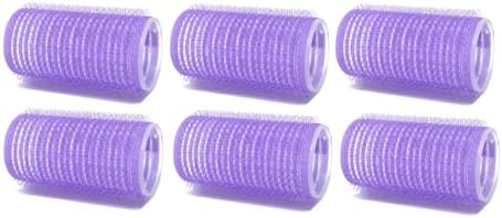 Medium Cling Stick Hair Curler Self Holding Rollers 6 Count by Unknown