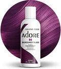 Adore Semi Permanent Hair Color, 085 Burgundy Bliss, 4 Fl Oz by Adore
