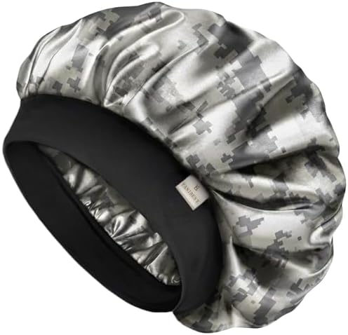 YANIBEST Soft Satin Bonnet for Men Women, Sleep Cap to Maintain Moisture by yanibest