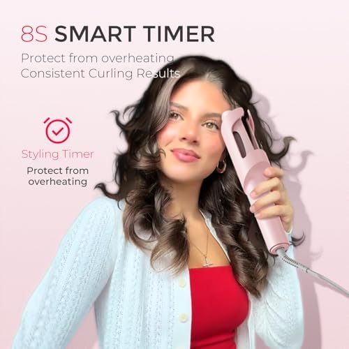 TYMO Automatic Rotating Curling Iron, TYMO CURLPRO Beach Waves Hair Curler - Image 5