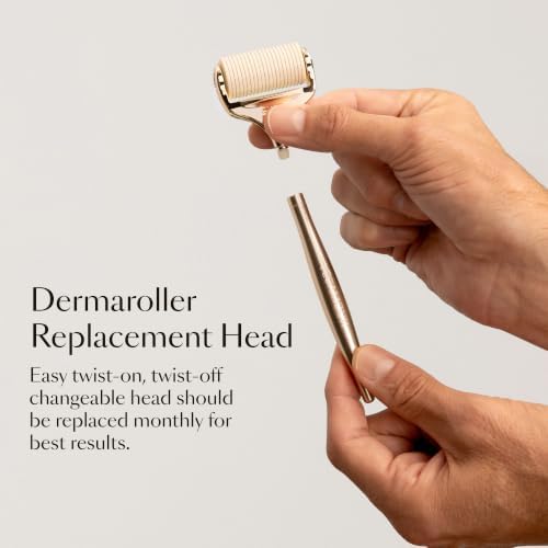 VEGAMOUR Scalp Dermaroller - MD-Developed, 1,200 Medical-Grade Needles, Enhances Serum Absorption, Twist-On Replaceable Head, Protective Case Included - Image 6