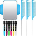 Geiserailie 10 Pcs Magnetic Gel Wrist Styling Tool Set,Blue Wrist Strap by Geiserailie