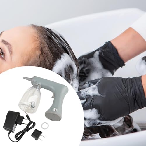 Perming Foaming Machine Perm Bubble Styling Tool Fine Foam Effect Compact PP Material Suitable for, Grey 300ml - Image 5