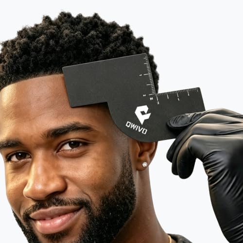 Enhancement Barber Card Set: Professional Barber Supplies & Line Up Tool by Qwivo