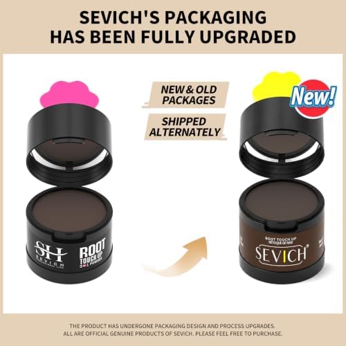 Sevich Hairline Powder 2.0，Instantly Conceals Hair Loss, Root Touch up Powder, Hair Shadow Toppers for Women & Men Thinning Gray Hair, Windproof & Sweatproof, 48H Makeup Lasting, Medium brown - Image 2