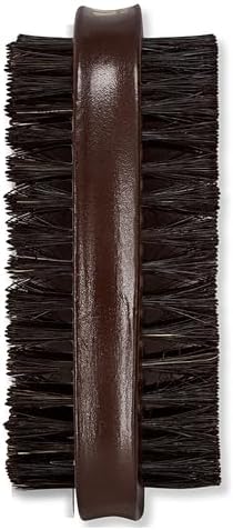 Firstline Wav Enforcer Double-Sided Military Boar Bristle Brush, Brown by WavEnforcer