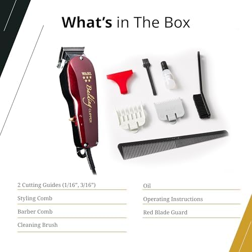 Wahl Professional 5 Star Balding Corded Clipper, Ultra-Close, Model 8110 - Image 6