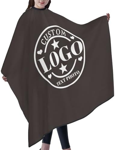 Custom Barber Cape Customized Haircut Capes Logo Text Photo Salon Hairdressing Apron for Home and Barbershop - Image 3