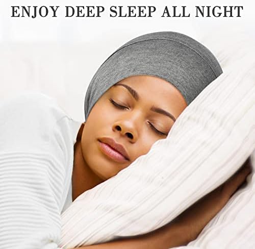Fittia Satin Lined Sleep Bonnet, Adjustable Non-Slip Cap For Locs, Medium - Image 3
