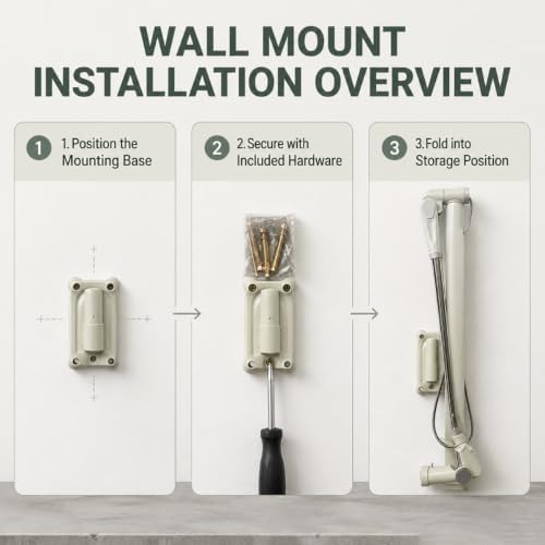 Wall Mount Swing Arm for Salon Hood Adjustable Hair Dryer Heating - Image 5